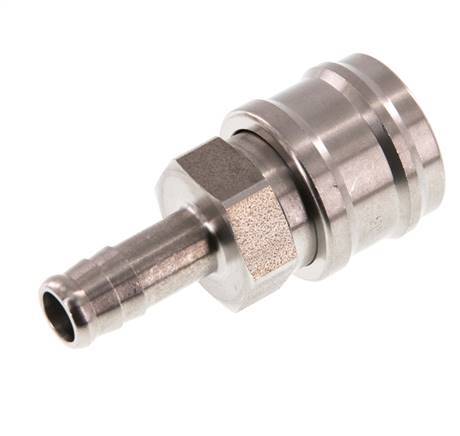 Acero inoxidable DN 7.2 (Euro) Enchufe de anclaje de aire 10 mm Pilar de manguera