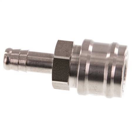 Acero inoxidable DN 7.2 (Euro) Enchufe de anclaje de aire 10 mm Pilar de manguera