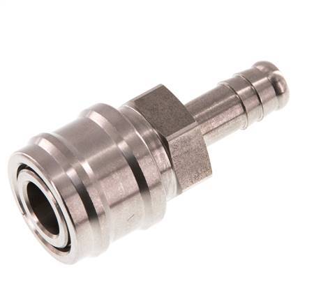 Acero inoxidable DN 7.2 (Euro) Enchufe de anclaje de aire 10 mm Pilar de manguera