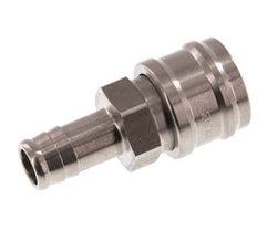 Acero inoxidable DN 7.2 (Euro) Enchufe de anclaje de aire 13 mm Pilar de manguera