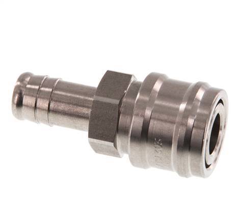 Acero inoxidable DN 7.2 (Euro) Enchufe de anclaje de aire 13 mm Pilar de manguera