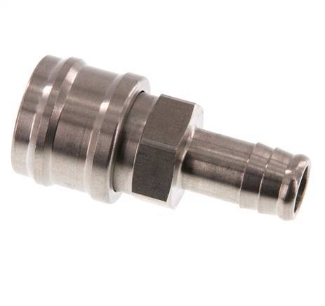 Acero inoxidable DN 7.2 (Euro) Enchufe de anclaje de aire 13 mm Pilar de manguera