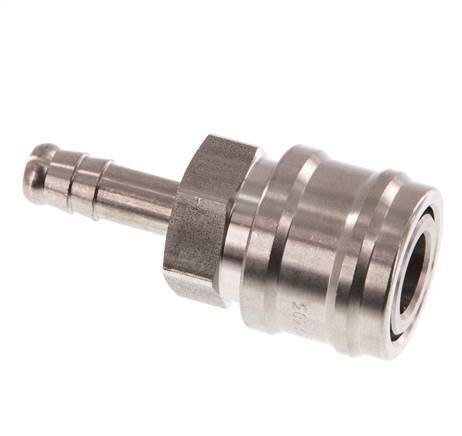 Acero inoxidable DN 7.2 (Euro) Enchufe de anclaje de aire 8 mm Pilar de manguera