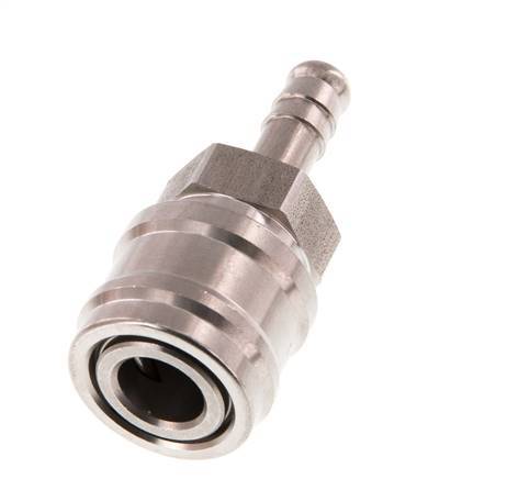 Acero inoxidable DN 7.2 (Euro) Enchufe de anclaje de aire 8 mm Pilar de manguera