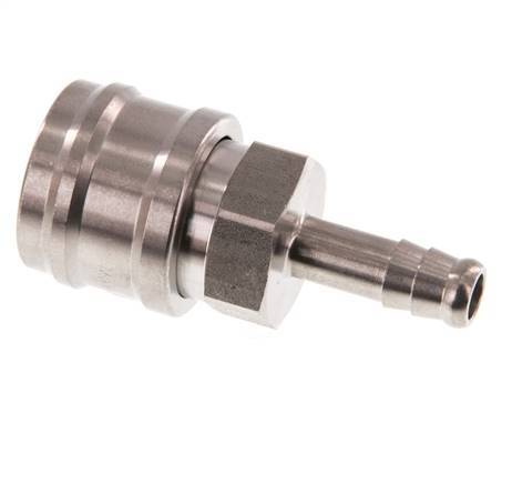 Acero inoxidable DN 7.2 (Euro) Enchufe de anclaje de aire 8 mm Pilar de manguera