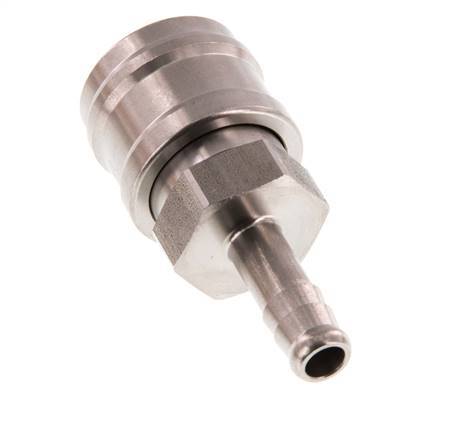 Acero inoxidable DN 7.2 (Euro) Enchufe de anclaje de aire 8 mm Pilar de manguera