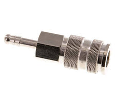Acero endurecido DN 7.8 Enchufe de acoplamiento de aire 6 mm Pilar de manguera