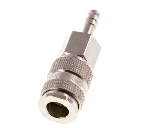 Acero endurecido DN 7.8 Enchufe de acoplamiento de aire 6 mm Pilar de manguera