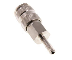 Acero endurecido DN 7.8 Enchufe de acoplamiento de aire 6 mm Pilar de manguera