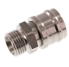 Acero inoxidable DN 7.2 (Euro) Acoplamiento de aire Enchufe G 1/2 pulgada Macho