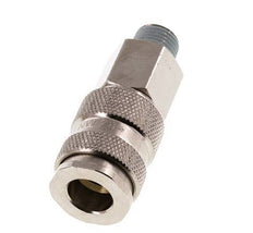 Acero endurecido DN 7.8 Acoplamiento de aire R 1/4 pulgada Macho