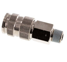 Acero endurecido DN 7.8 Acoplamiento de aire R 1/4 pulgada Macho