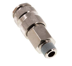 Acero endurecido DN 7.8 Acoplamiento de aire R 1/4 pulgada Macho