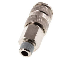 Acero endurecido DN 7.8 Acoplamiento de aire R 1/4 pulgada Macho