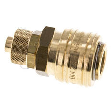 Latón DN 7.2 (Euro) Acoplamiento de aire Tuerca de unión 8x10 mm