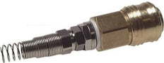 Acero endurecido DN 7.2 (Euro) Enchufe de anclaje al aire 6x8 mm Tuerca de unión Bend-Protect