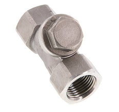 G1/2'' Válvula de retención en Y de acero inoxidable 316 PTFE 0.4/0.8-40bar - CLYS