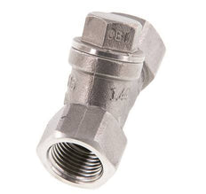 G1/2'' Válvula de retención en Y de acero inoxidable 316 PTFE 0.4/0.8-40bar - CLYS