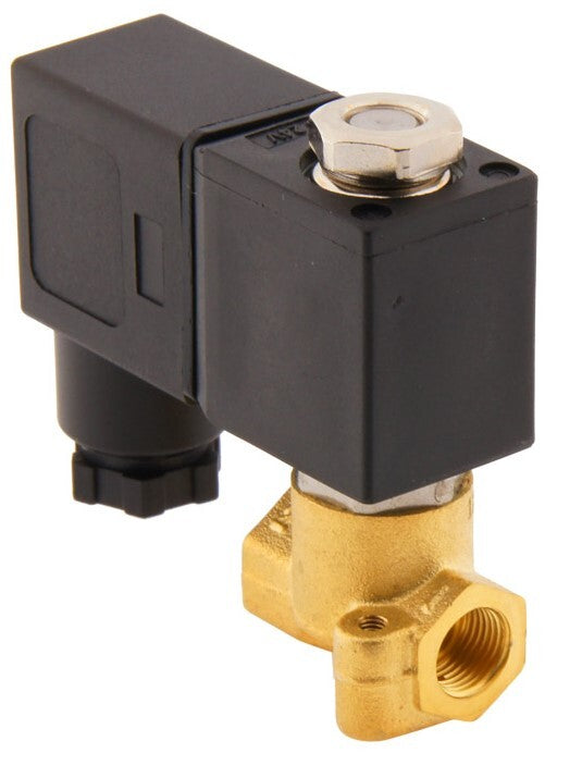 Electroválvula CM-DA 1/8'' Latón FKM 0-10bar 24V AC