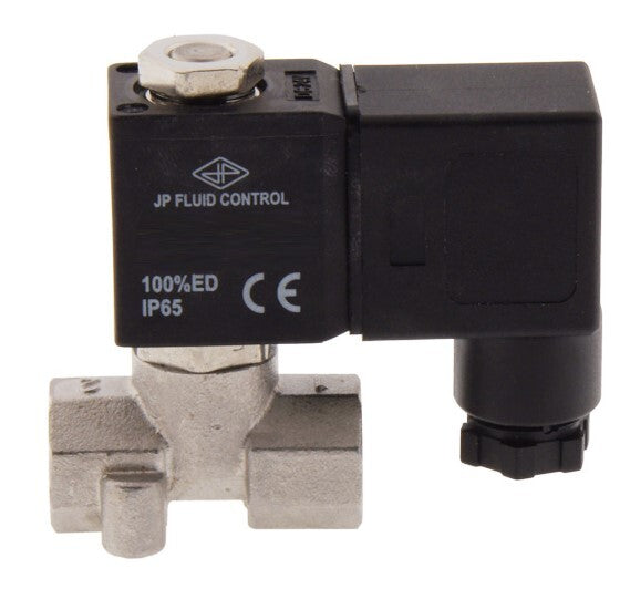 Electroválvula CM-DA 1/4'' Acero inoxidable FKM 0-10bar 24V DC