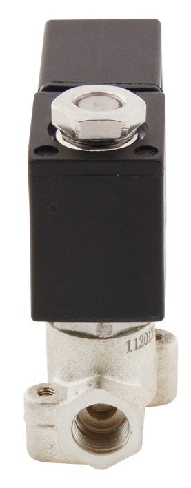 Electroválvula CM-DA 1/8'' Acero inoxidable EPDM 0-10bar 12V DC