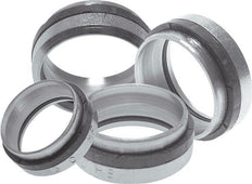 16S Zinc plated Steel Cutting ring with seal [2 Pieces]