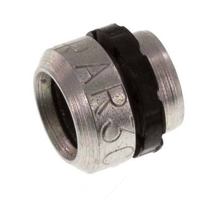 6L or 6S Zinc plated Steel Cutting ring with seal [2 Pieces]