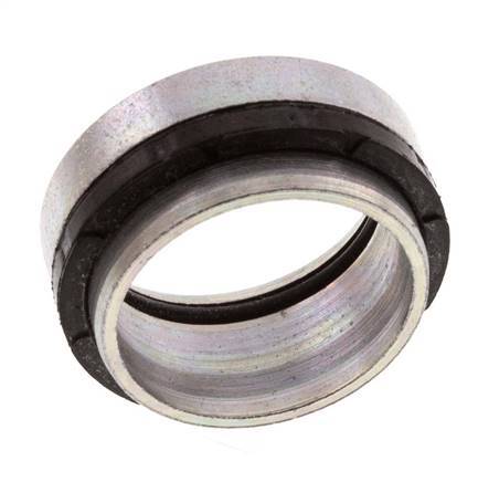 15L Zinc plated Steel Cutting ring with seal [2 Pieces]