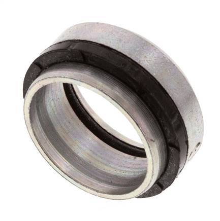 15L Zinc plated Steel Cutting ring with seal [2 Pieces]