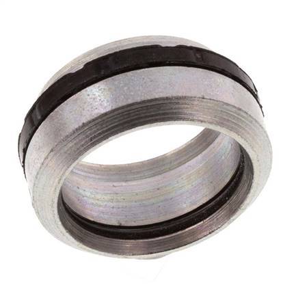 15L Zinc plated Steel Cutting ring with seal [2 Pieces]