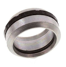 15L Zinc plated Steel Cutting ring with seal [2 Pieces]