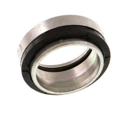16S Zinc plated Steel Cutting ring with seal [2 Pieces]
