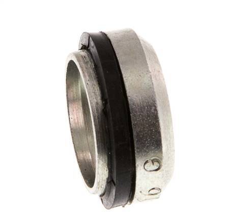 16S Zinc plated Steel Cutting ring with seal [2 Pieces]