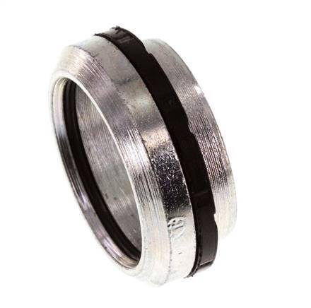 18L Zinc plated Steel Cutting ring with seal [2 Pieces]