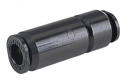 válvula de retención de aluminio de unión recta de 8 mm - 8 mm
