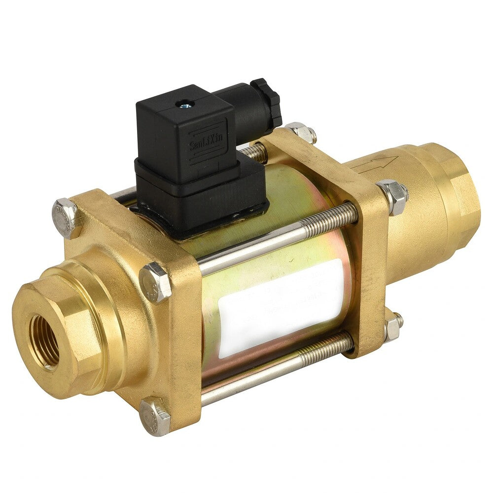G3/4'' 24V DC Válvula solenoide coaxial de latón NBR 0 - 64bar