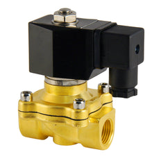 Electroválvula DF-SA 1/2'' latón FKM 0-6bar 24V DC