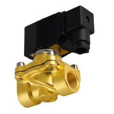 Electroválvula DF-SA 1/2'' latón FKM 0-6bar 12V DC