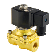 Electroválvula DF-SA 3/8'' latón FKM 0-6bar 12V DC