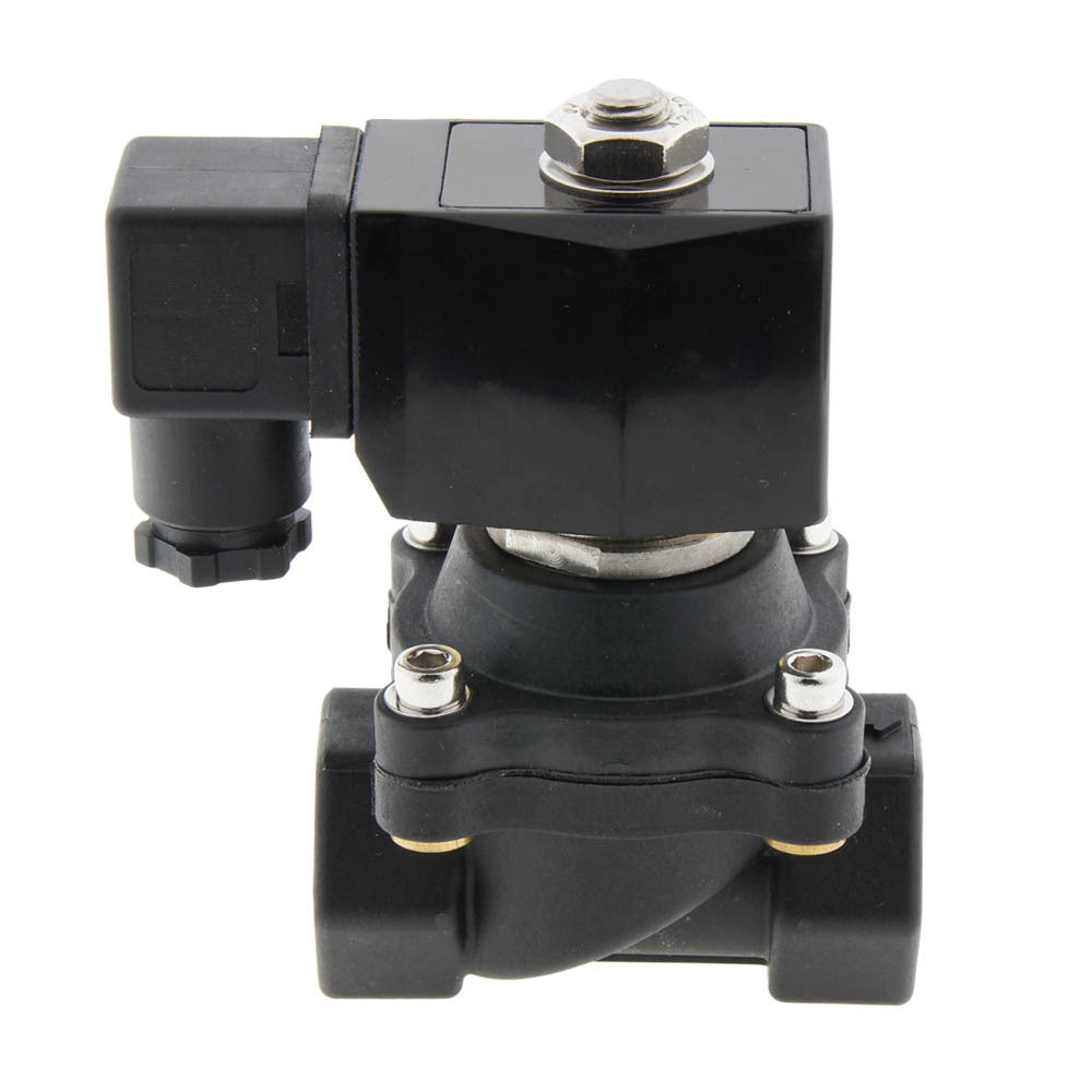 Válvula solenoide DF-SA 3/4'' Nylon FKM 0-8bar 120V AC
