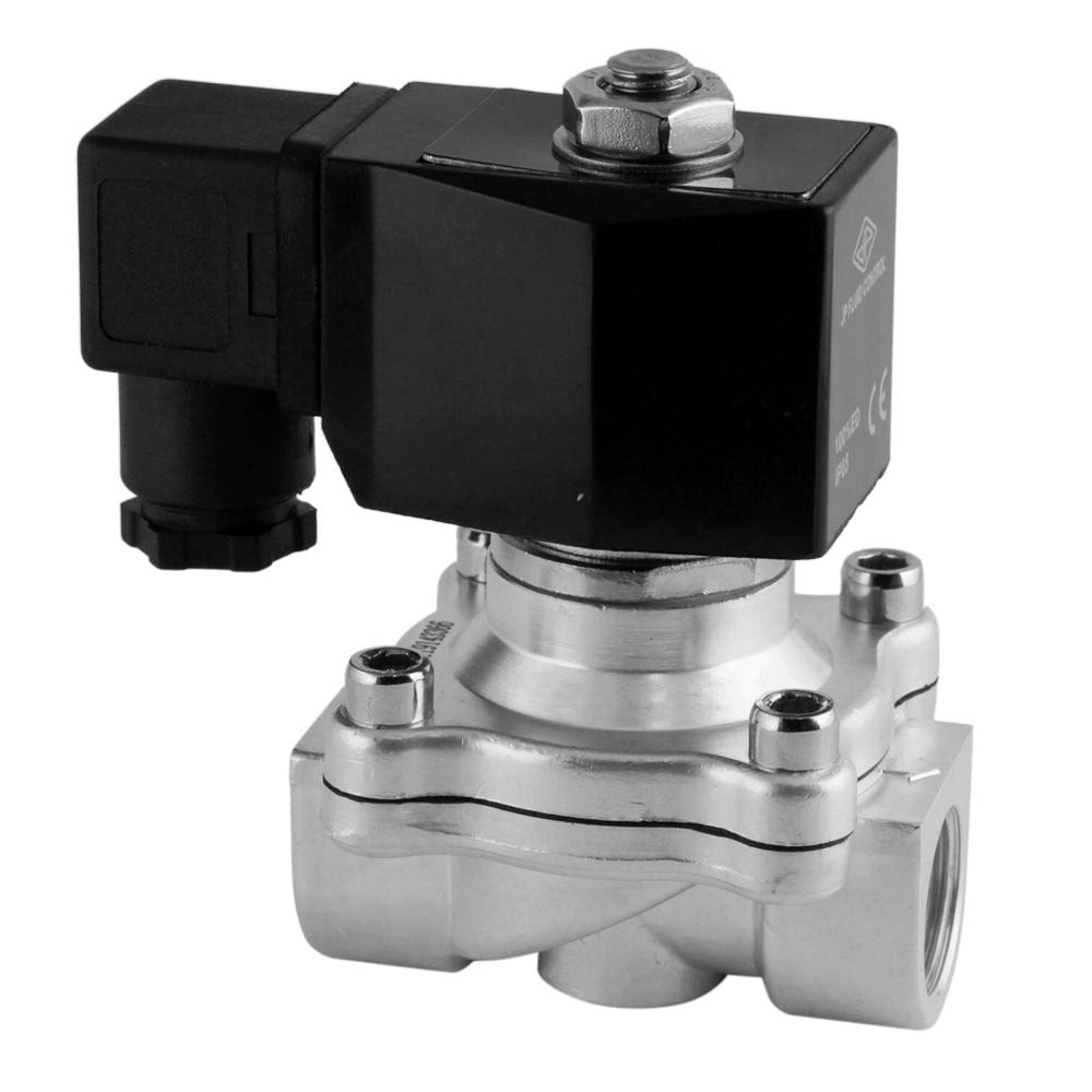 Electroválvula DF-SA 1/2'' acero inoxidable EPDM 0-10bar 120V AC