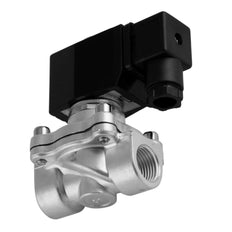 Electroválvula DF-SA 1/2'' acero inoxidable EPDM 0-6bar 12V DC