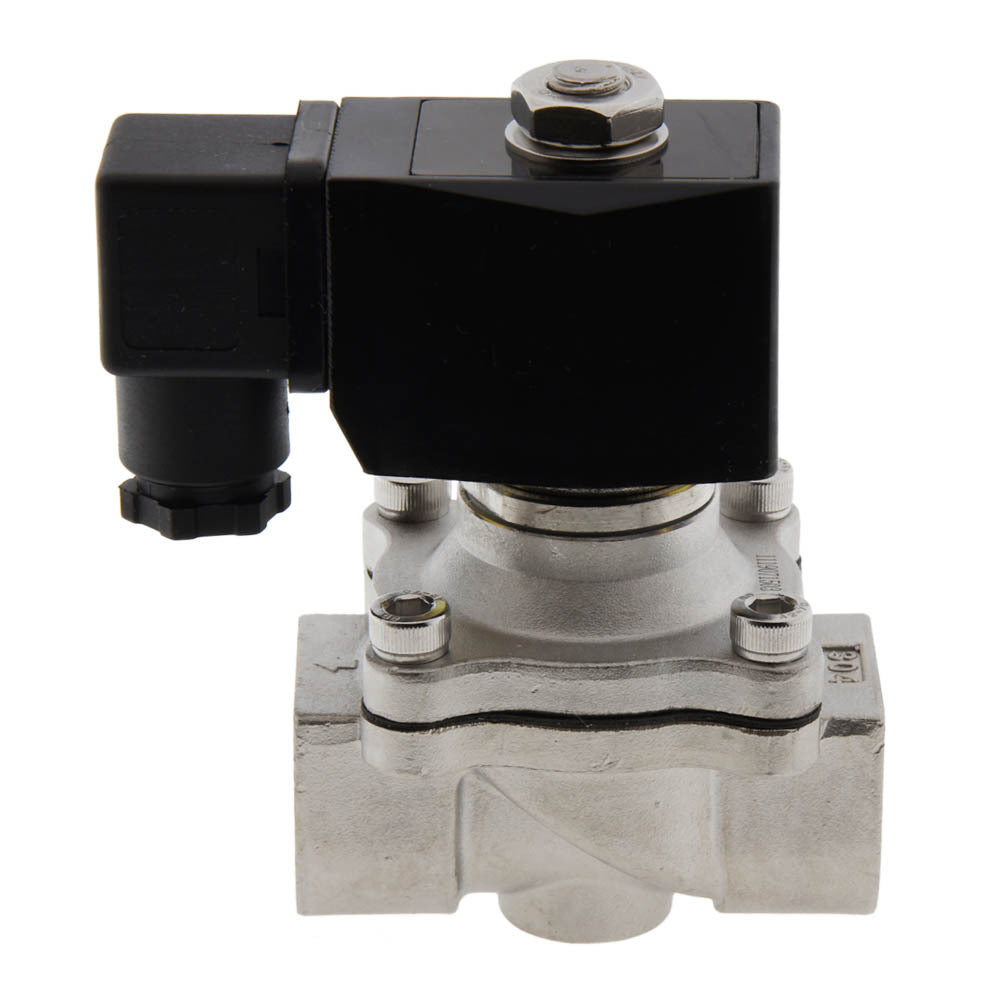 Válvula solenoide DF-SA 3/4'' acero inoxidable EPDM 0-6bar 12V DC