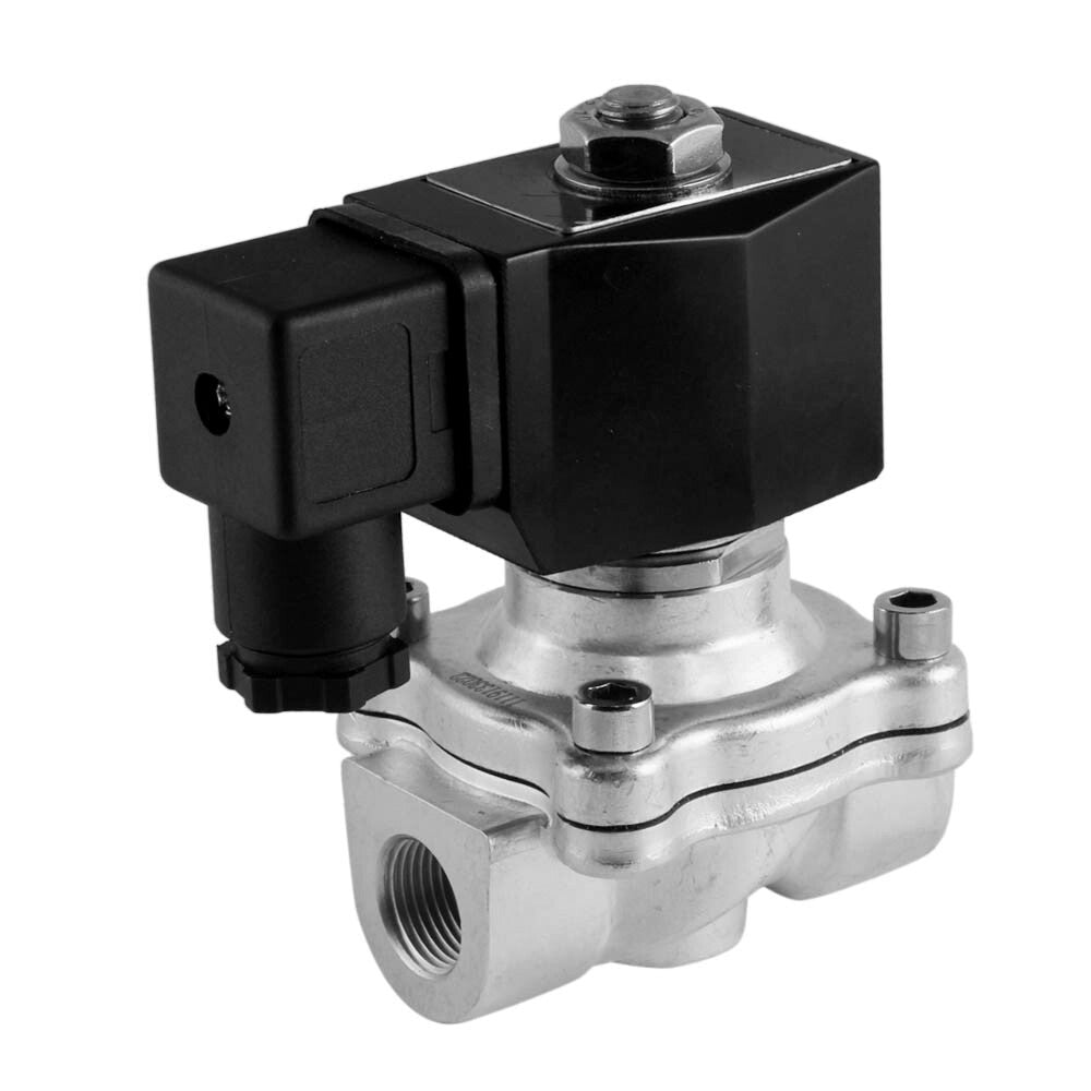 Electroválvula DF-SA 3/8'' Acero inoxidable FKM 0-10bar 24V AC