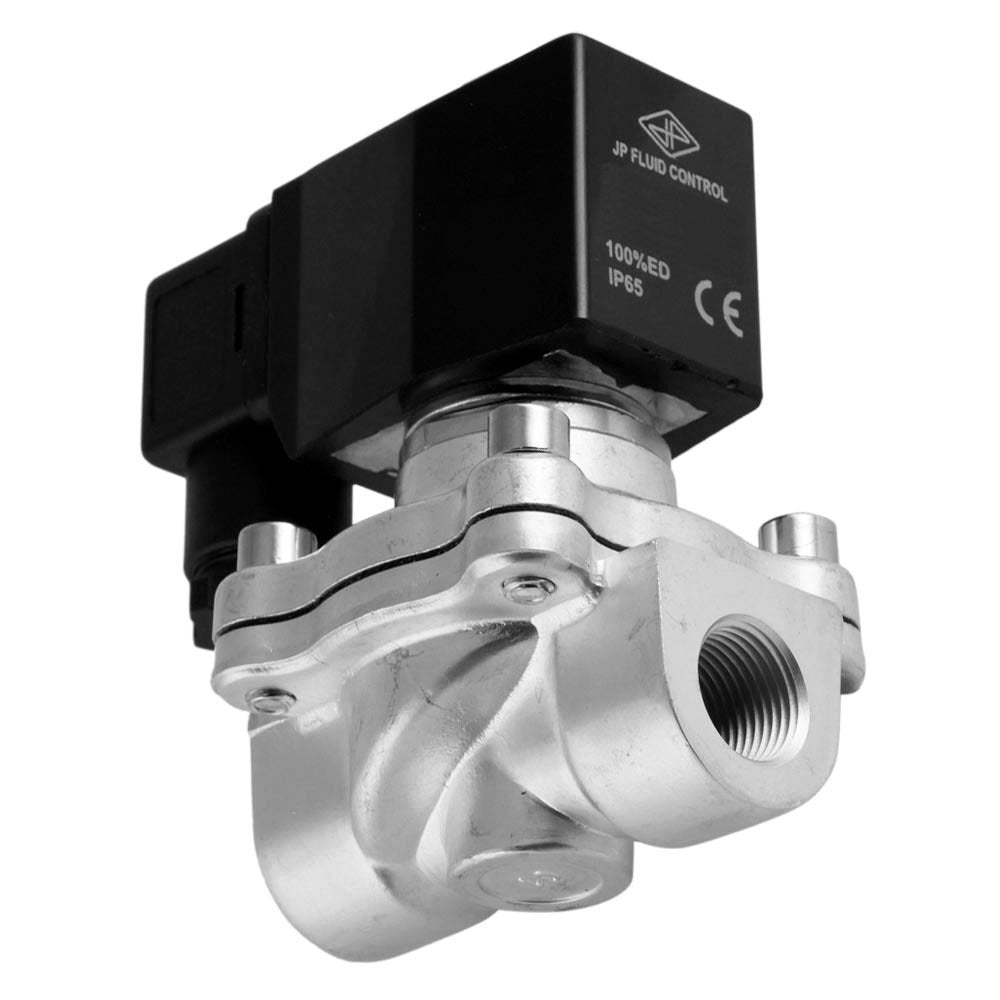 Válvula solenoide DF-SA 3/8'' Acero inoxidable EPDM 0-6bar 12V DC