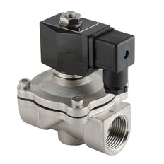 Electroválvula DF-SA 1'' acero inoxidable FKM 0-6bar 12V CC