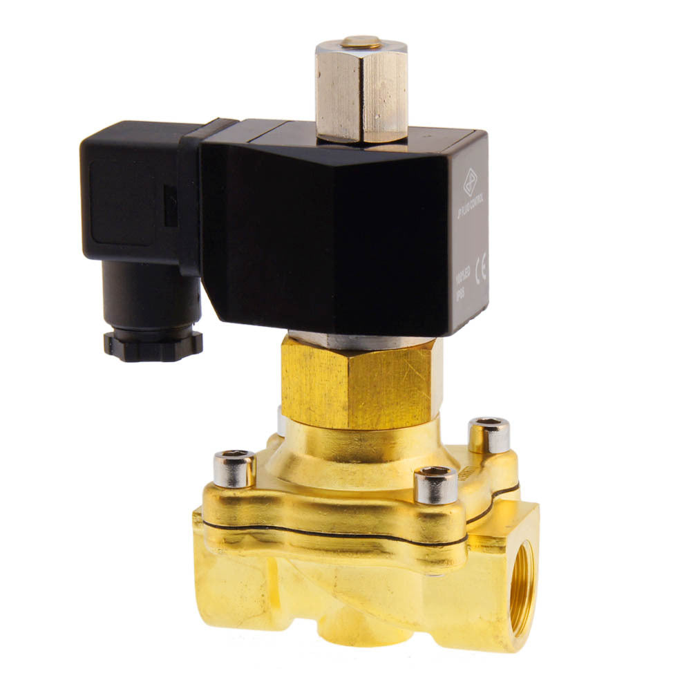 Electroválvula DF-SB 1/2'' NO latón EPDM 0-5bar 24V AC