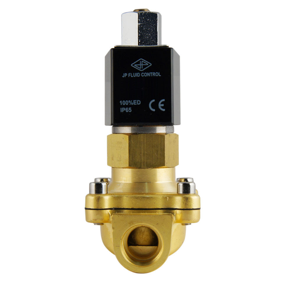 Electroválvula DF-SB 1/2'' NO latón FKM 0-5bar 120V AC