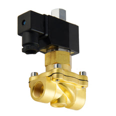 Electroválvula DF-SB 1/2'' NO latón FKM 0-5bar 120V AC