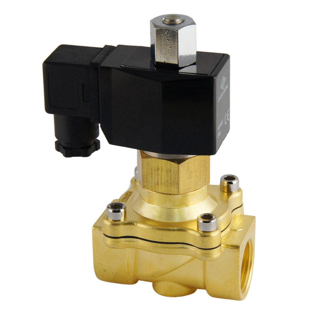 Electroválvula DF-SB 3/4'' NO latón EPDM 0-5bar 120V AC